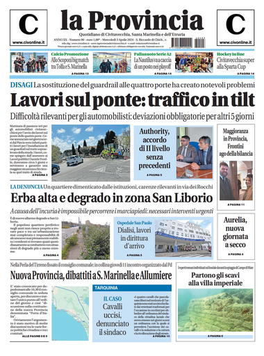 La Provincia di Civitavecchia